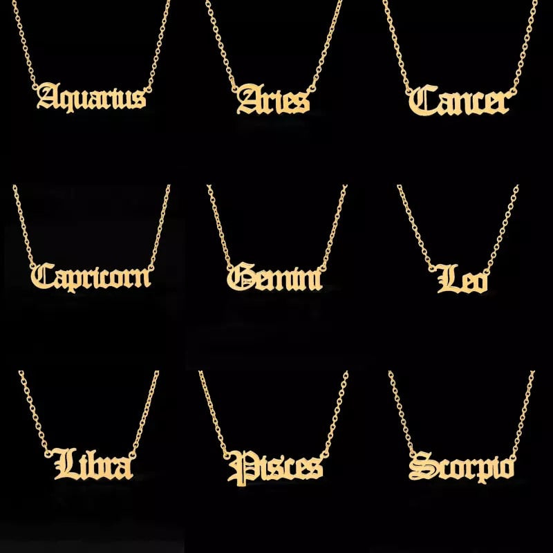 Zodiac Necklace