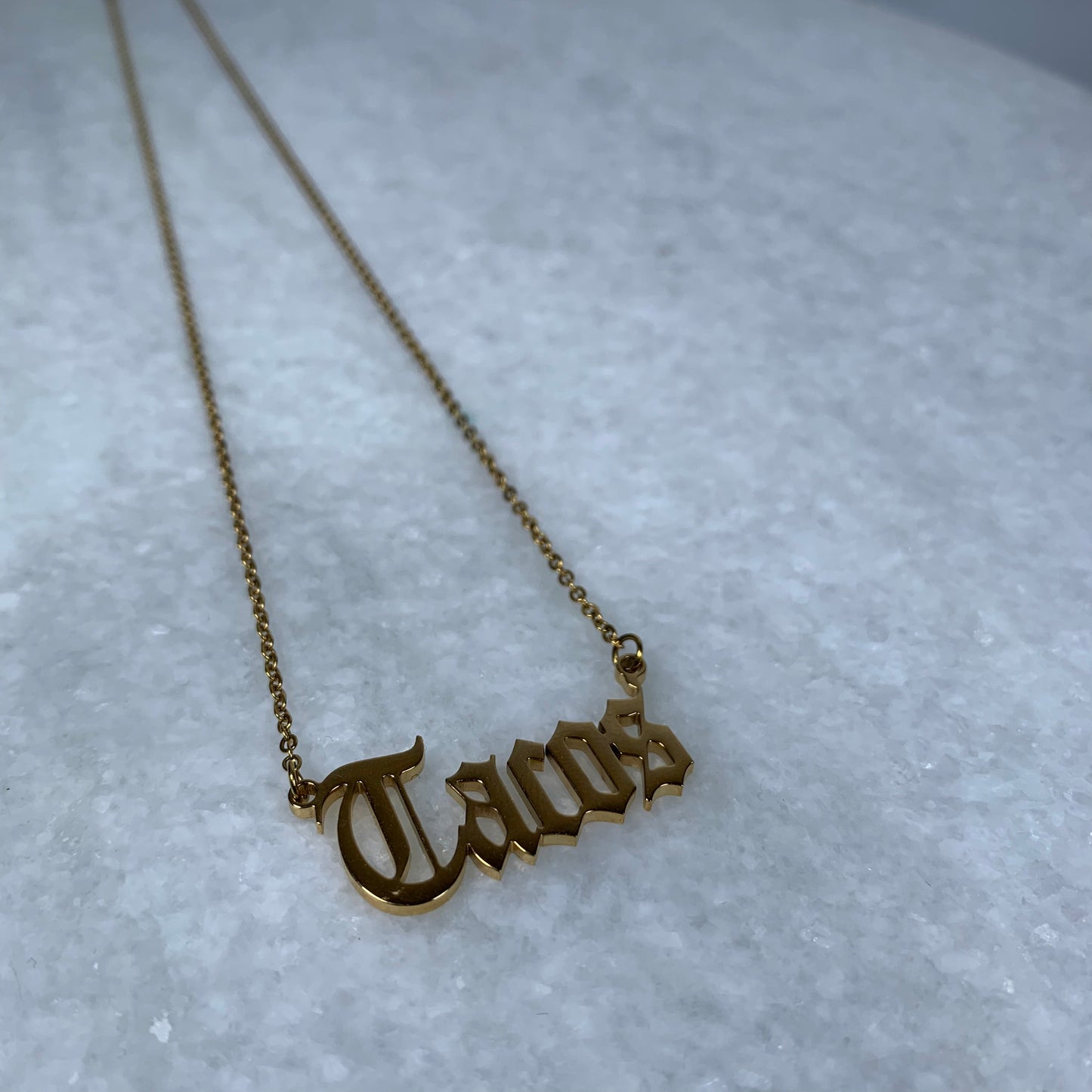 Taco Necklace